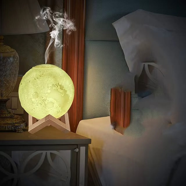 LunaMist™ - Lámpara Humidificadora 3 en 1