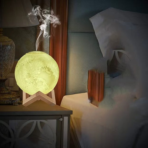 LunaMist™ - Lámpara Humidificadora 3 en 1