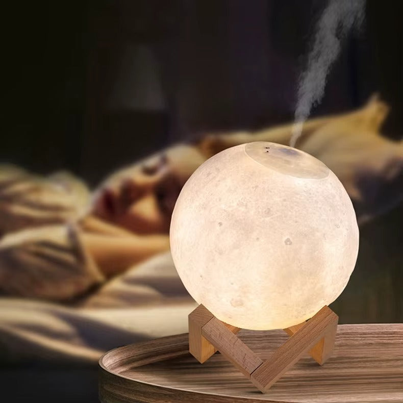 LunaMist™ - Lámpara Humidificadora 3 en 1